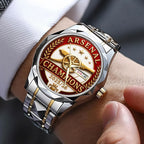 Arsenal FC Premier League Champions 25/26 Alloy Luxury Quartz Watch – TANTN23119