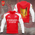 Arsenal FC Premier League Champions 25/26 3D Apparel – TANTN21962