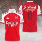Arsenal FC Premier League Champions 25/26 3D Apparel – TANTN23048