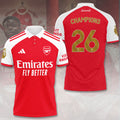 Arsenal FC Premier League Champions 25/26 3D Apparel – TANTN23147