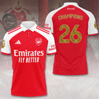 Arsenal FC Premier League Champions 25/26 3D Apparel – TANTN23147