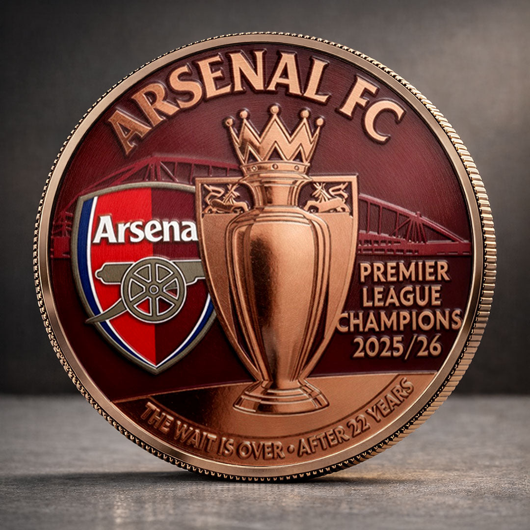 Arsenal FC Premier League Champions 25/26 Commemorative Coin – TANTN23041