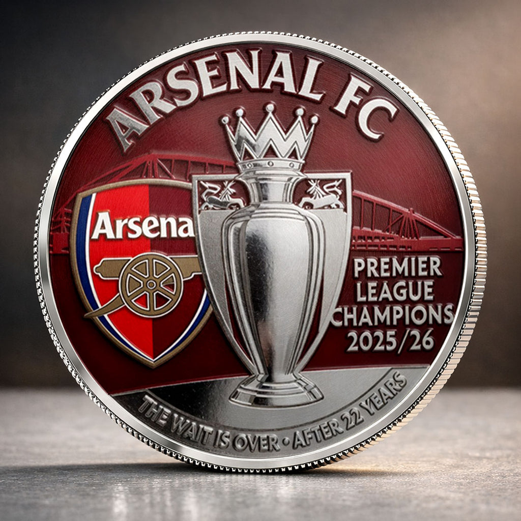 Arsenal FC Premier League Champions 25/26 Commemorative Coin – TANTN23041