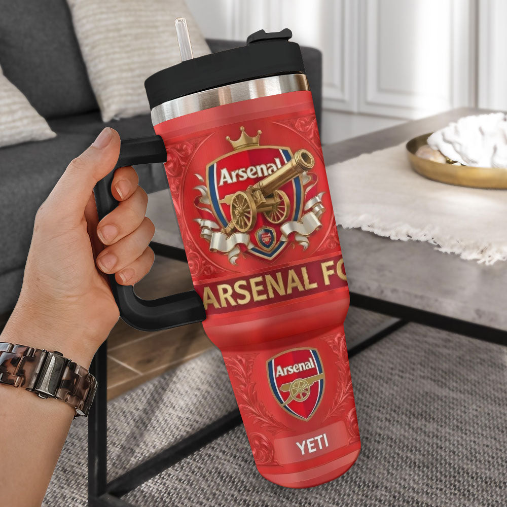 Arsenal FC 140th Anniversary 40oz Tumbler – TMTHU3766