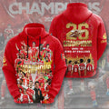 Arsenal FC Premier League Champions 25/26 3D Apparel – GNE7069