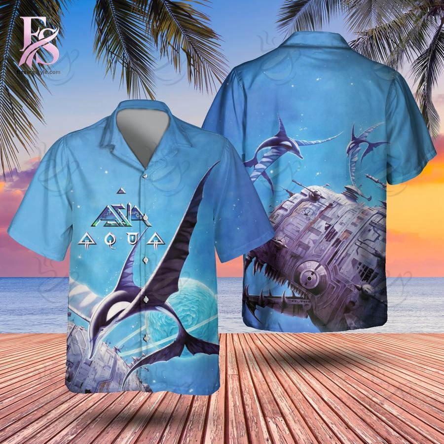 Asia Band AQUA Album Hawaiian Shirt