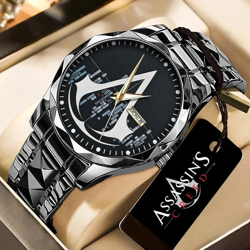 Assassin's Creed Alloy Luxury Quartz Watch – GNE9058