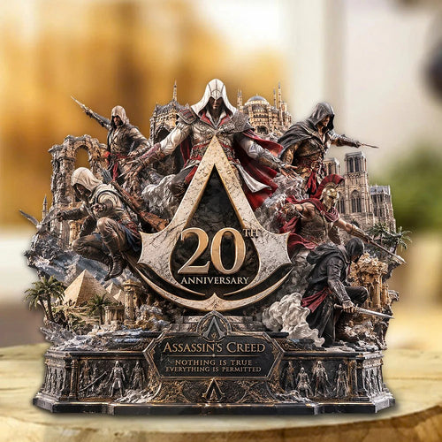 Assassin's Creed 20th Anniversary Custom Shape Acrylic Plaque – GNE9146