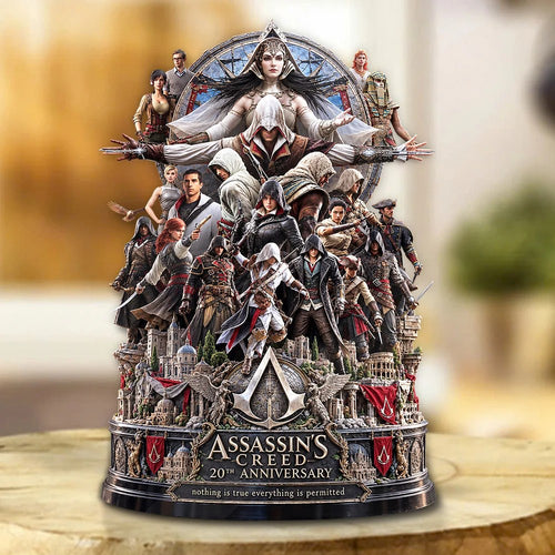 Assassin's Creed 20th Anniversary Custom Shape Acrylic Plaque – GNE9148