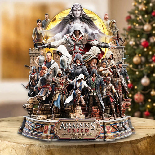 Assassin's Creed 20th Anniversary Custom Shape Acrylic Plaque – TMTHU10061