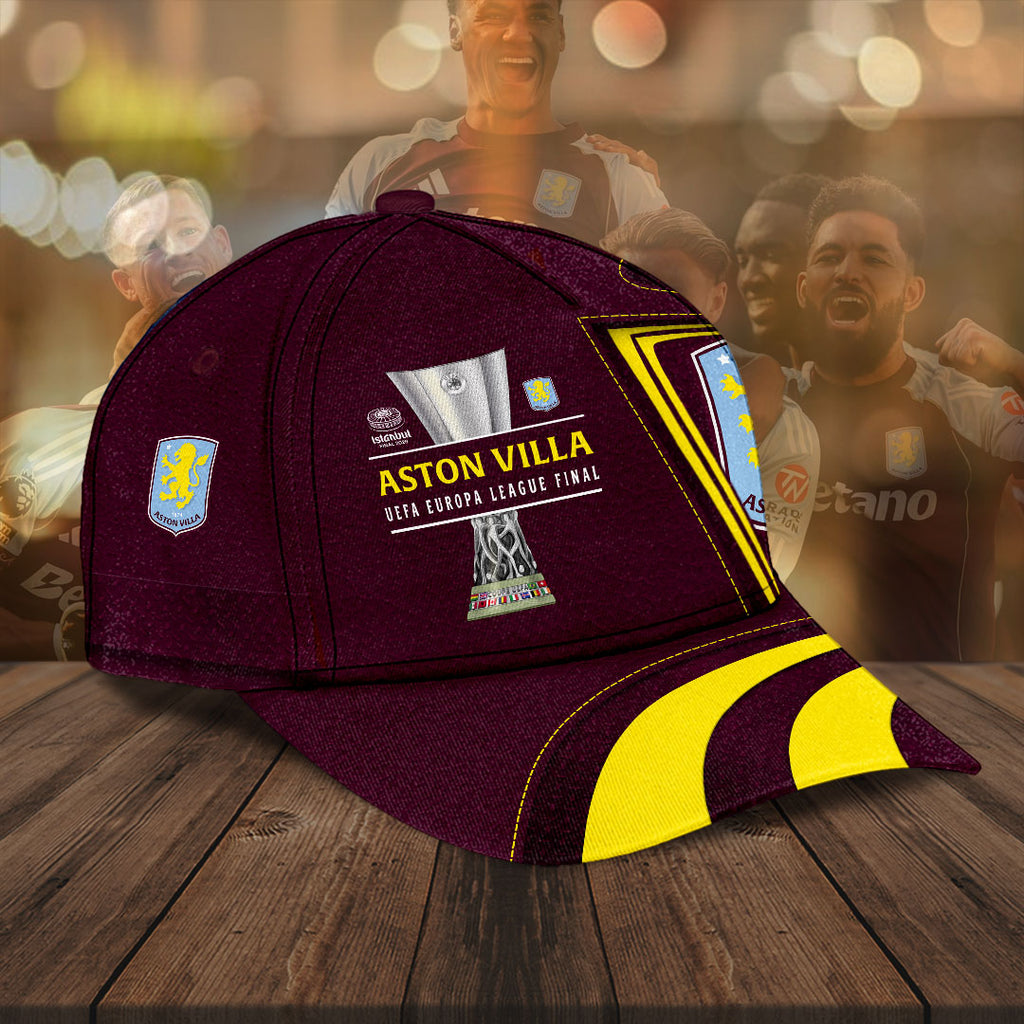 Aston Villa FC 2025-26 UEFA Europa League Winners Classic Cap – HOATT18176