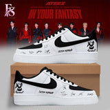 Ateez In Your Fantasy World Tour 2026 Air Force Shoes