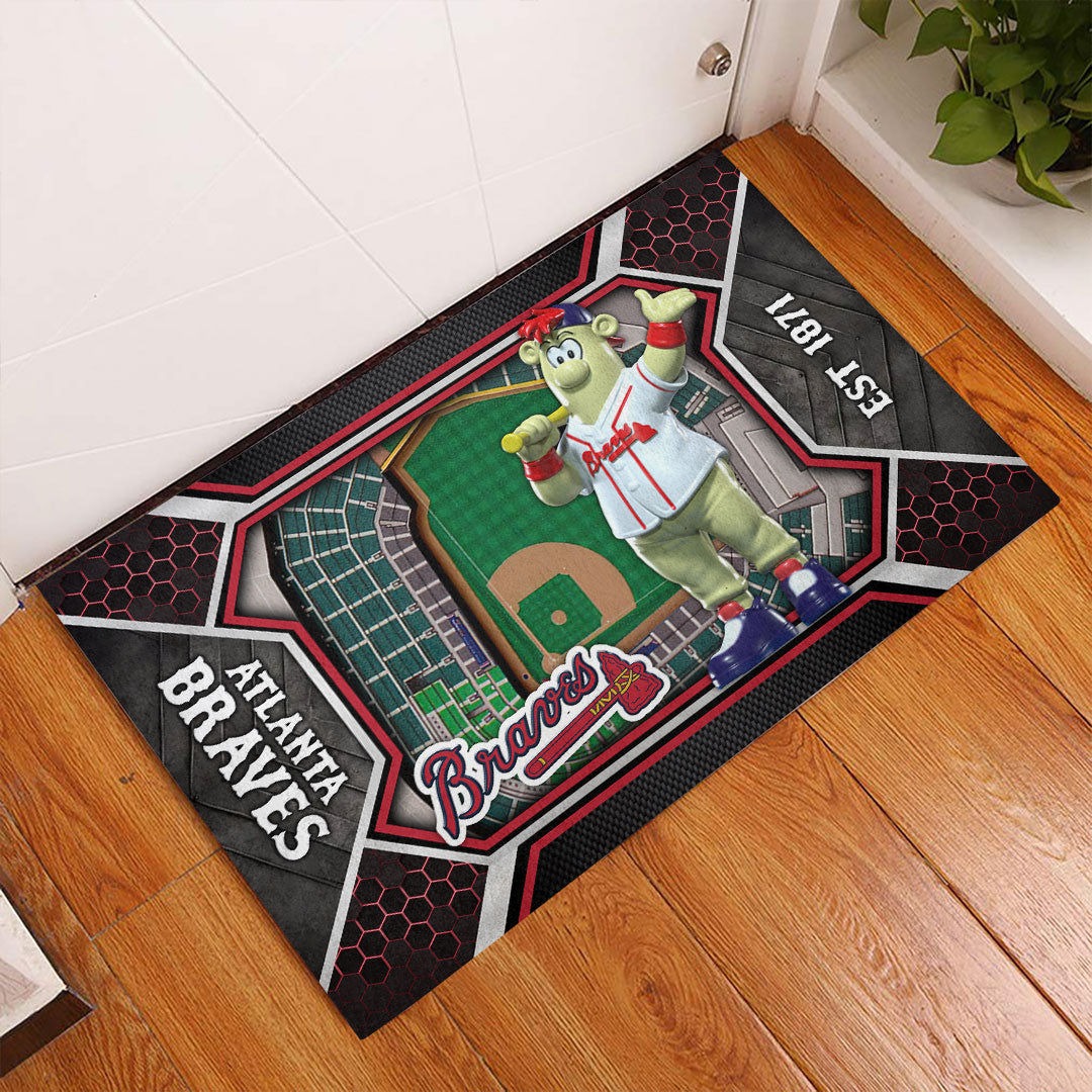 Atlanta Braves Custom Doormat – HOATT13072