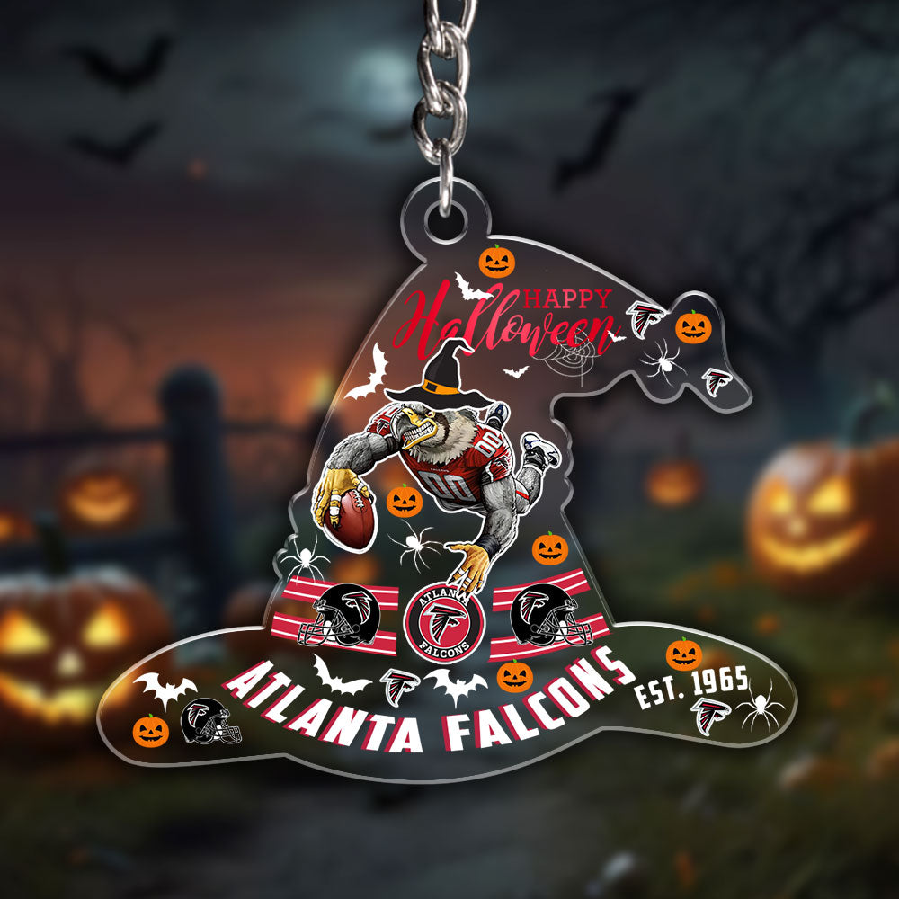 Atlanta Falcons Custom Shape 1-side Printed Acrylic Keychain – HOATT12965
