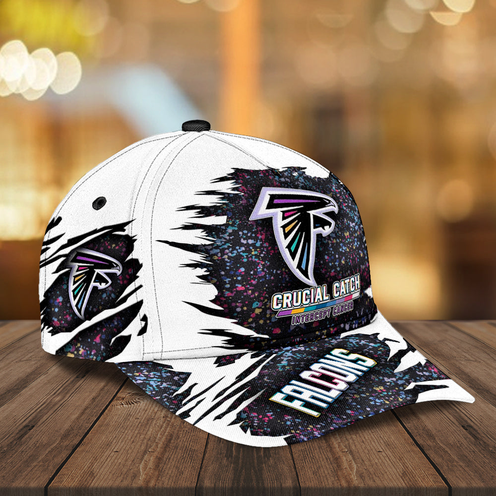 Atlanta Falcons x Crucial Catch Intercept Cancer Classic Cap – MAITM12948