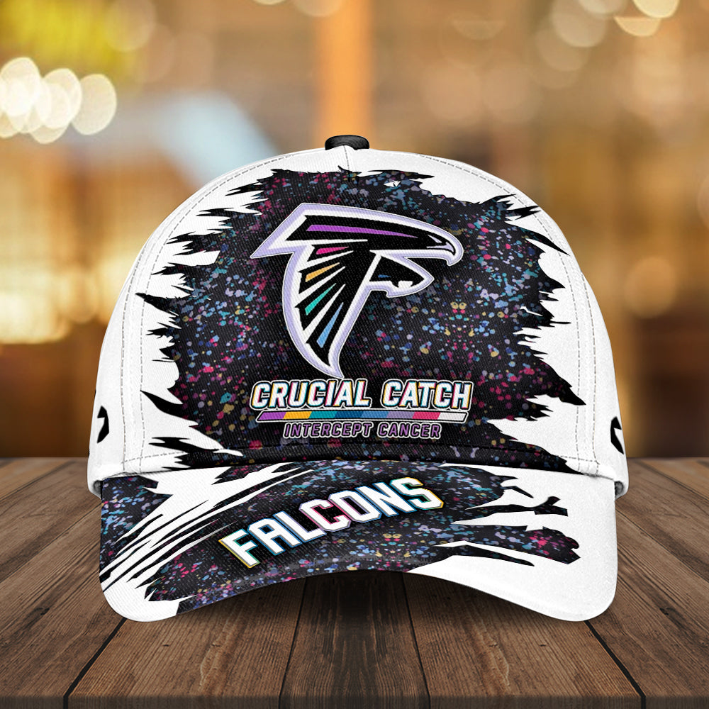 Atlanta Falcons x Crucial Catch Intercept Cancer Classic Cap – MAITM12948