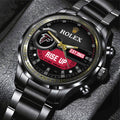 Atlanta Falcons x Rolex Black Stainless Steel Watch – MAITM13201