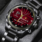 Atlanta Falcons x Rolex Black Stainless Steel Watch – MAITM13124