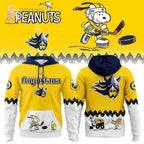 Augustana Vikings Peanuts Night Snoopy Hoodie