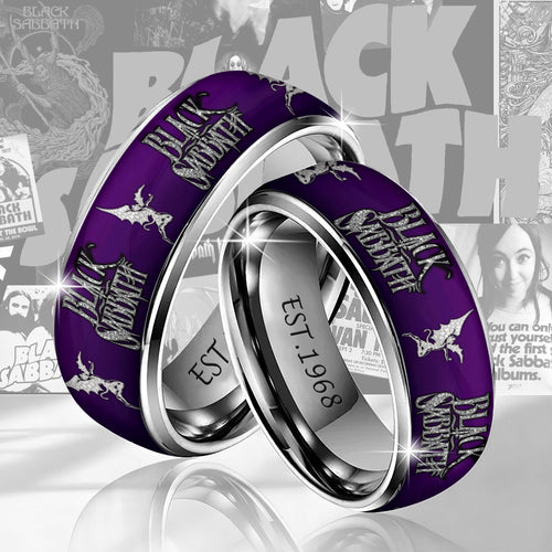 Black Sabbath Custom Alloy Ring – TMTHU451