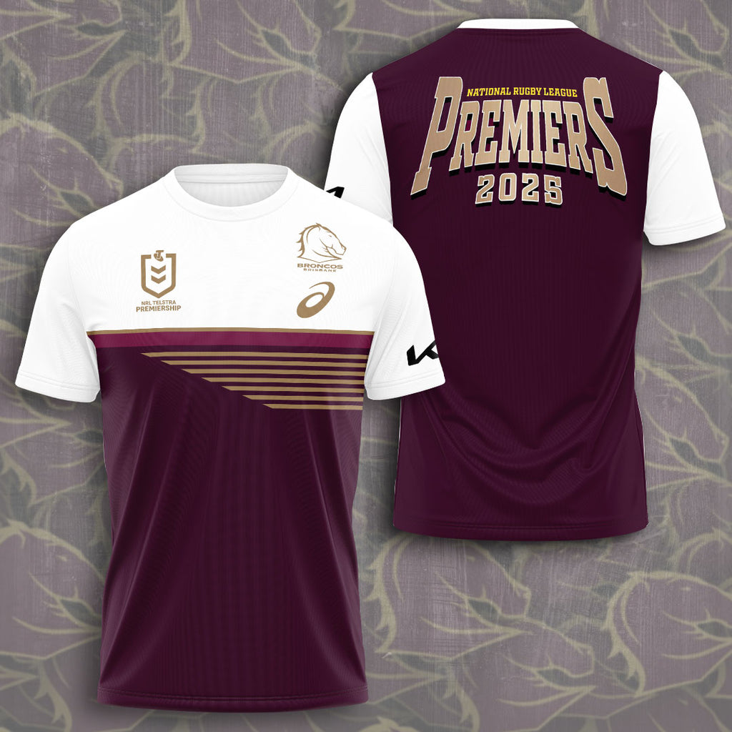 Brisbane Broncos 3D Apparel – TMTHU1290