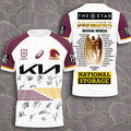 Brisbane Broncos 3D Apparel – TMTHU1329