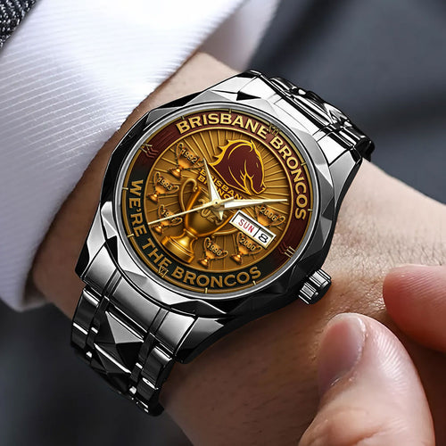 Brisbane Broncos Alloy Luxury Quartz Watch – TMTHU1285