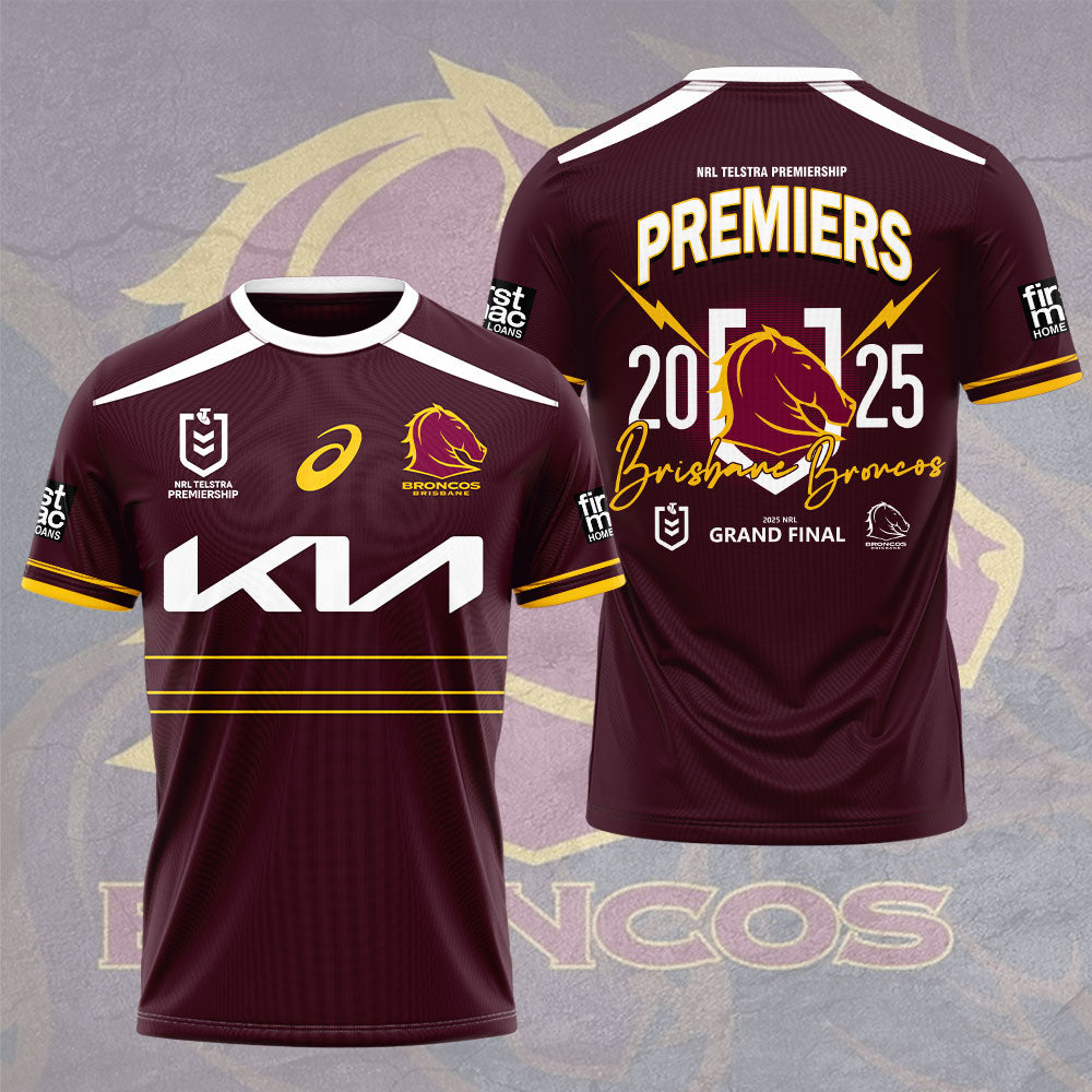 Brisbane Broncos 3D Apparel – TMTHU1409