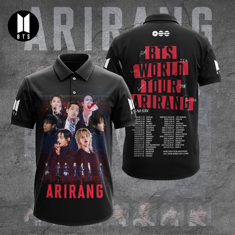 BTS World Tour 2026 3D Apparel – GNE6108