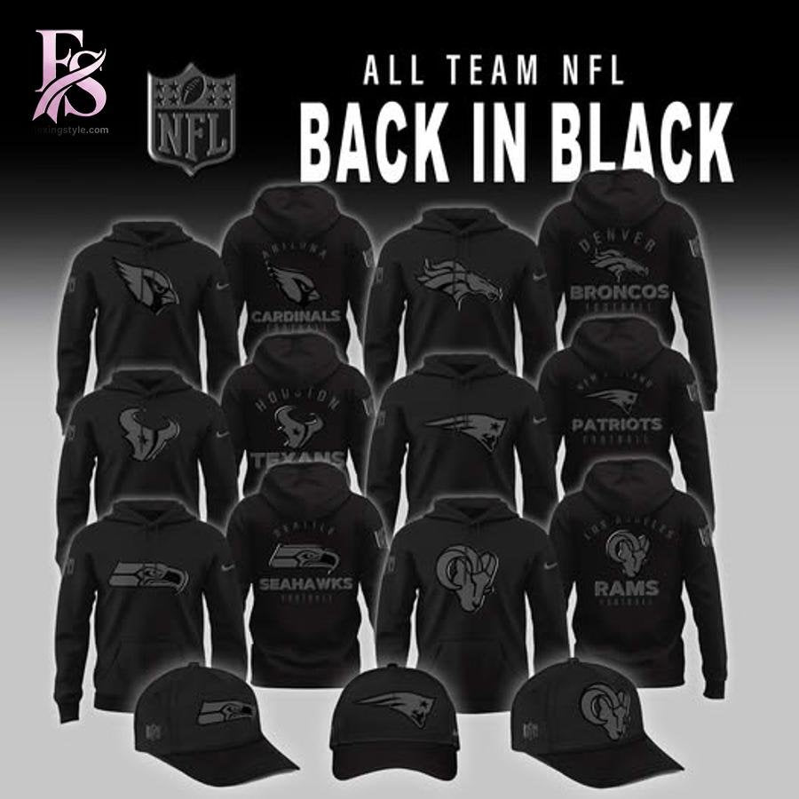 Back In Black All team NFL 2026 Hoodie