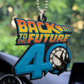 Back To The Future 40th Anniversary Custom shape 2-sided Acrylic Car Ornament – TMTHU1847