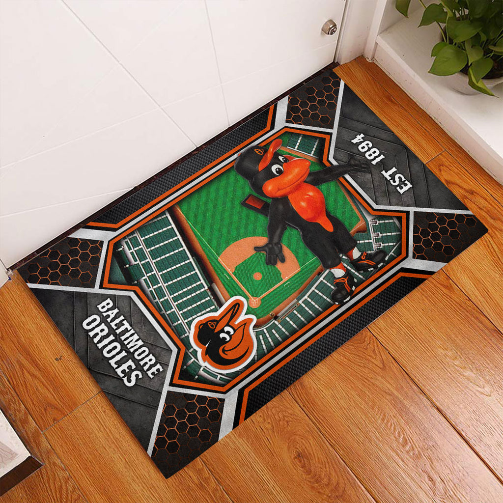 Baltimore Orioles Custom Doormat – HOATT13073