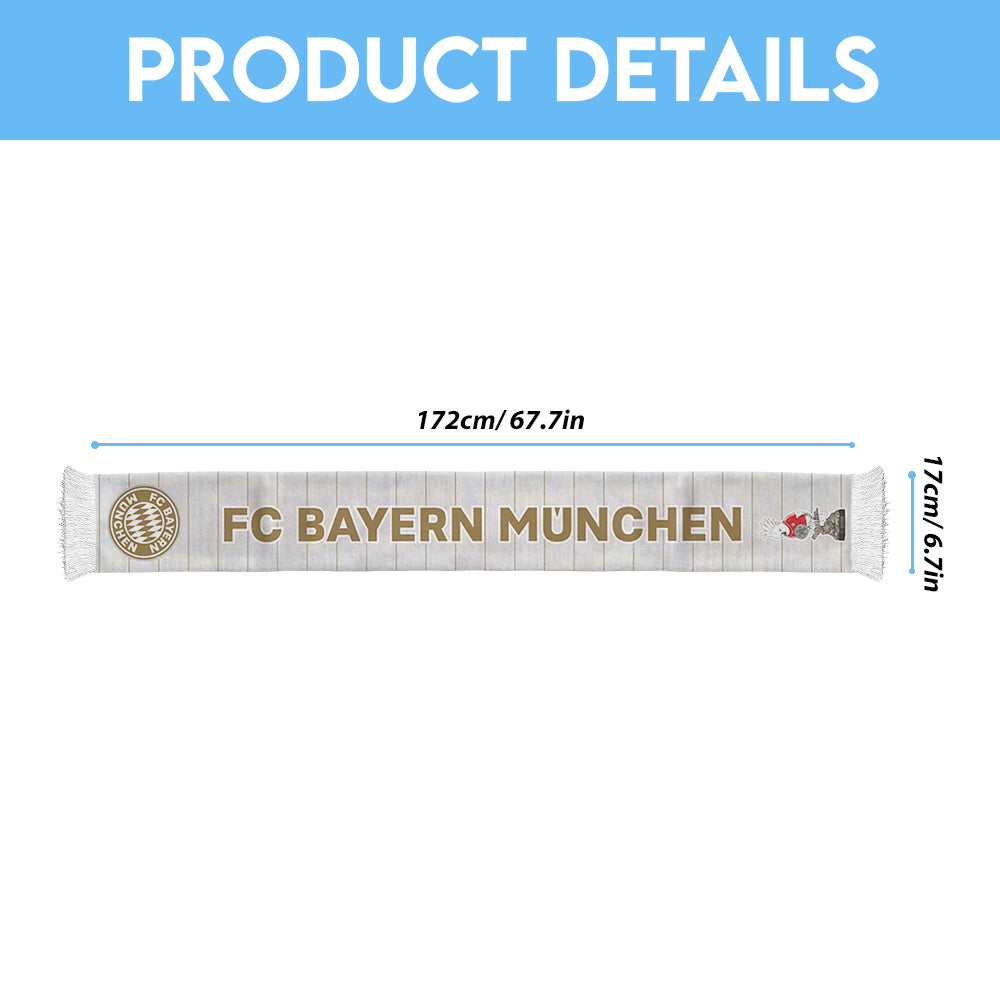 Bayern München Meister 2026 Ruffneck Soccer Scarf – TANTN22431