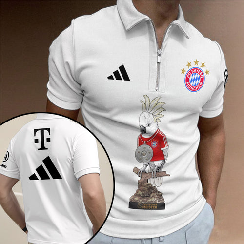 Bayern München Meister 2026 Zip Polo Shirt – TANTN22507