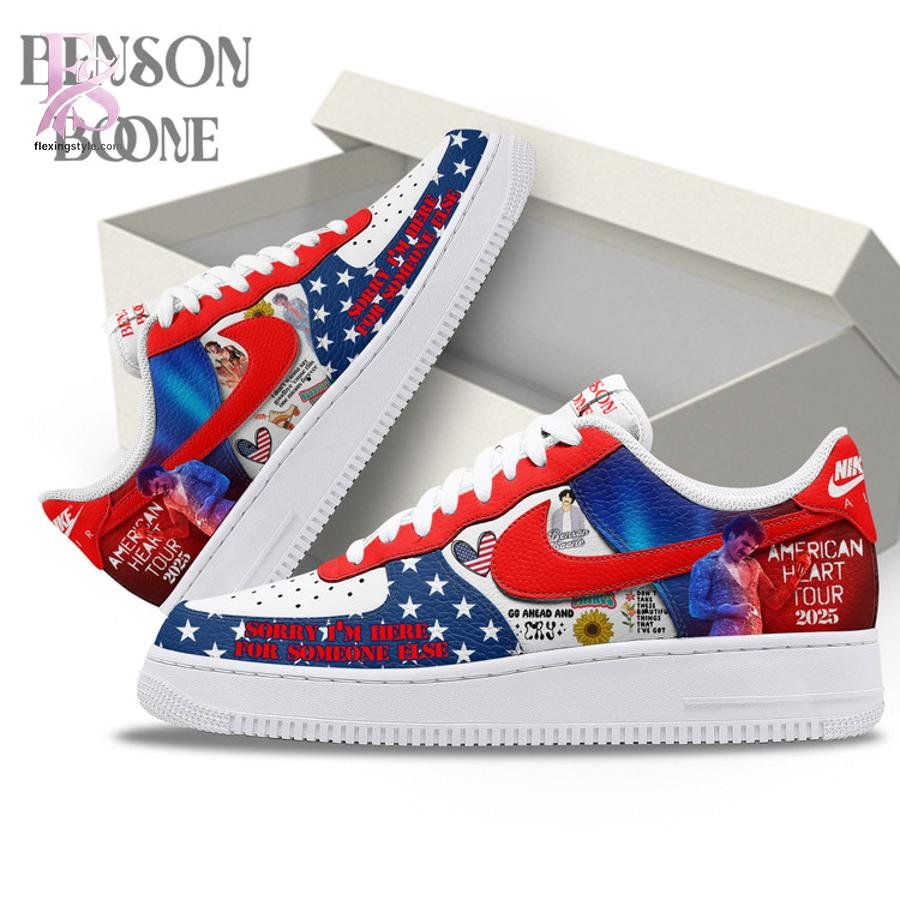 Benson Boone American Heart World Tour Air Force Shoes