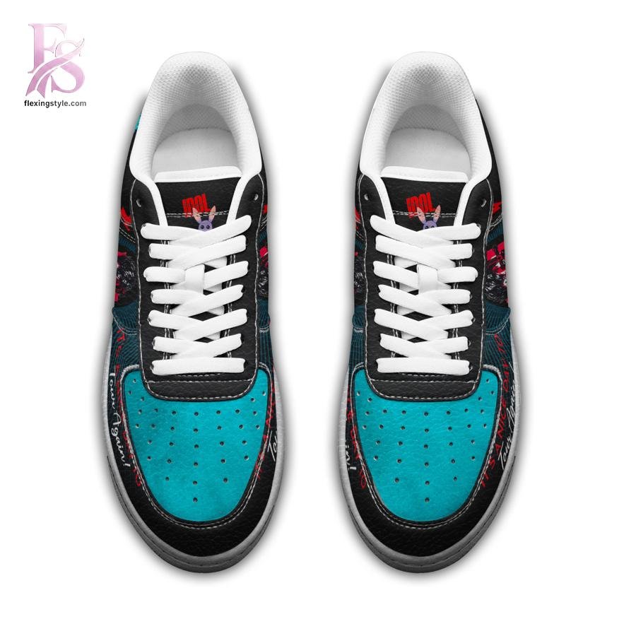 Billy Idol It’s A Nice Day To Tour Again Air Force Shoes
