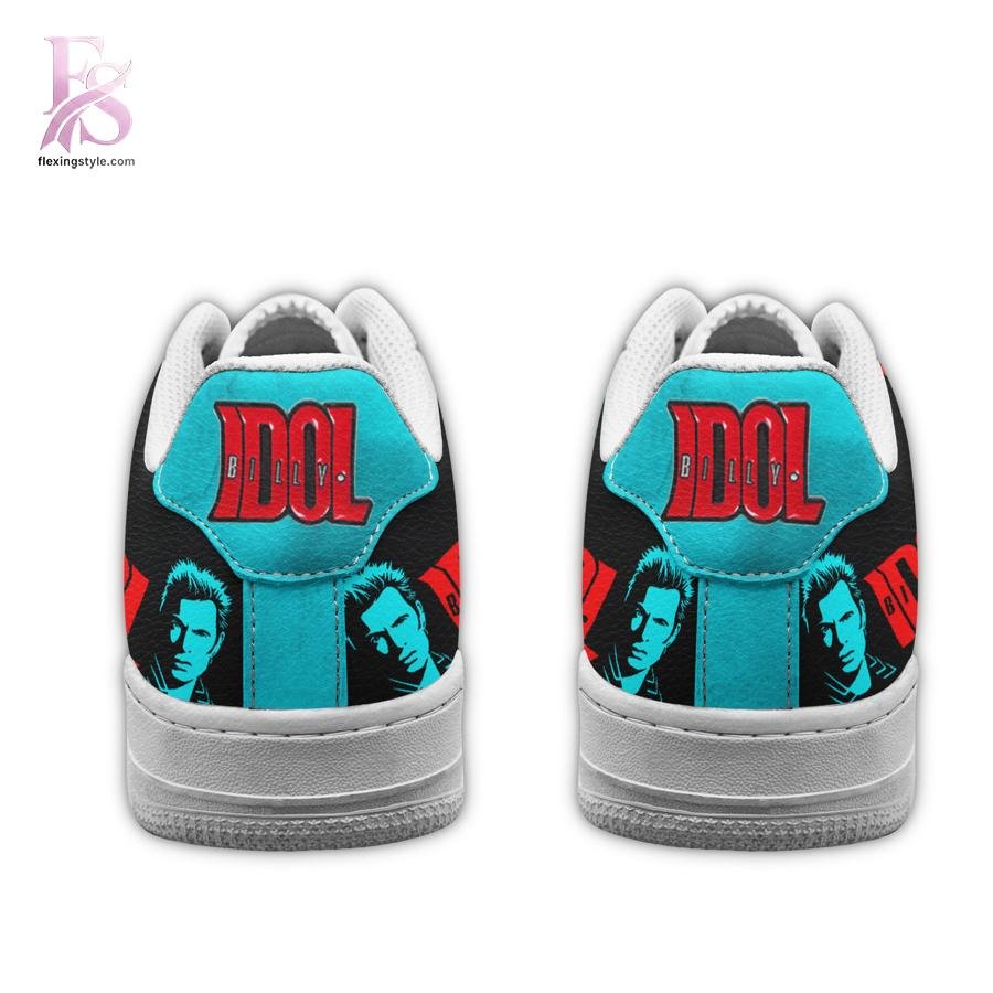 Billy Idol It’s A Nice Day To Tour Again Air Force Shoes