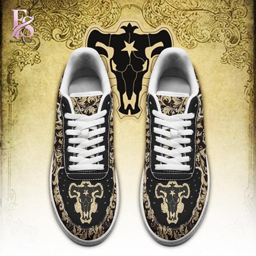 Black Bull Black Clover Air Force Shoes