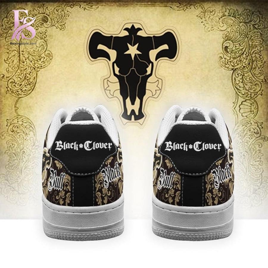 Black Bull Black Clover Air Force Shoes