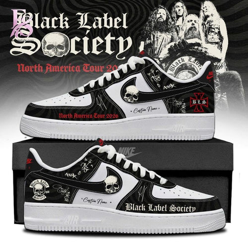 Black Label Society Engines of Demolitions 2026 Air Force Shoes
