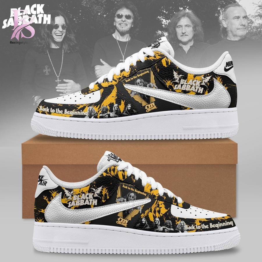 Black Sabbath Back to the Beginning Air Force Shoes