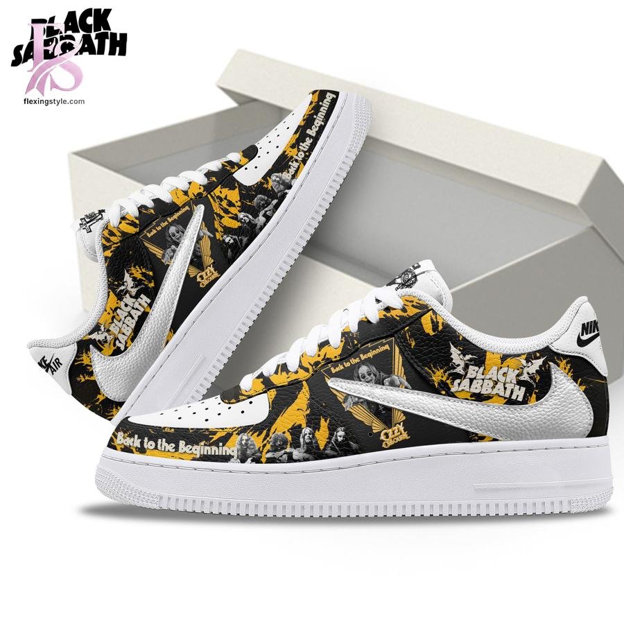 Black Sabbath Back to the Beginning Air Force Shoes