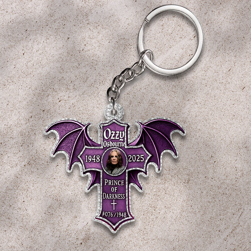 Black Sabbath x Ozzy Osbourne Custom Shape 2-sided Keychain – HOATT 12002
