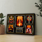 Black Sabbath x Ozzy Osbourne Rectangle Canvas With Inner Frame – HOATT 12133