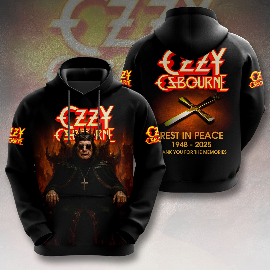 Black Sabbath x Ozzy Osbourne 3D Apparel – HOATT12475