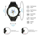 Elvis Presley Black Stainless Steel Watch – GNE 314