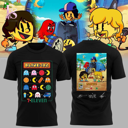 Blink-182 x Pac-Man San Diego Comic 2026 Shirt