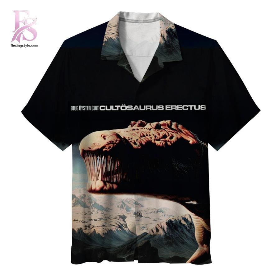 Blue Oyster Cult Cultosaurus Erectus Hawaiian Shirt