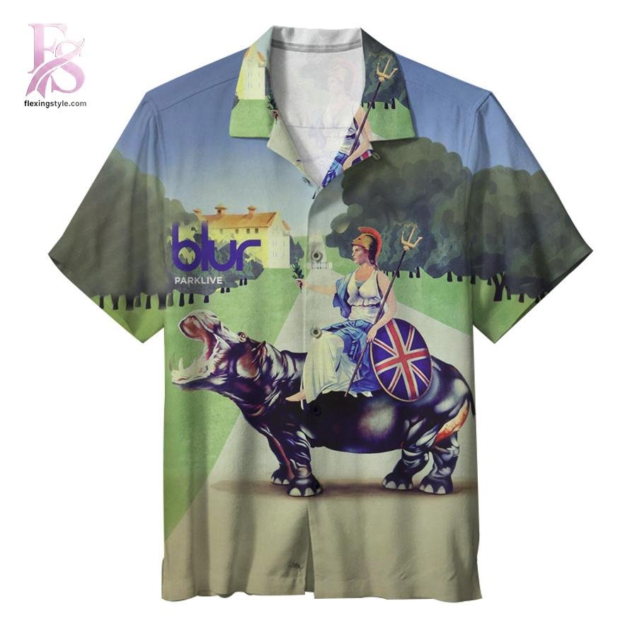 Blur Parklive Hawaiian Shirt