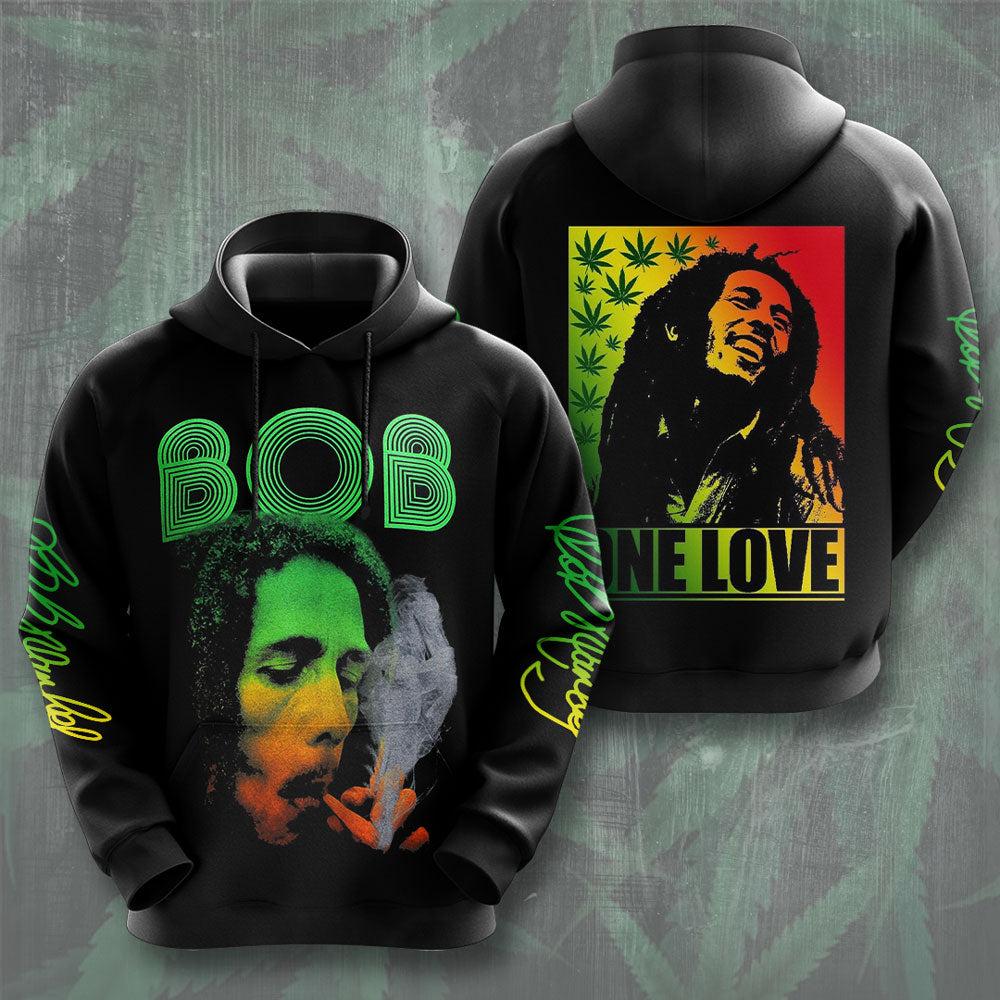 Bob Marley x Weed 3D Apparel – VANDH 1684
